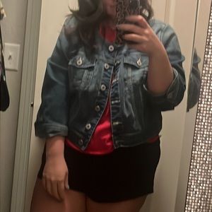 Cropped Denim Jacket